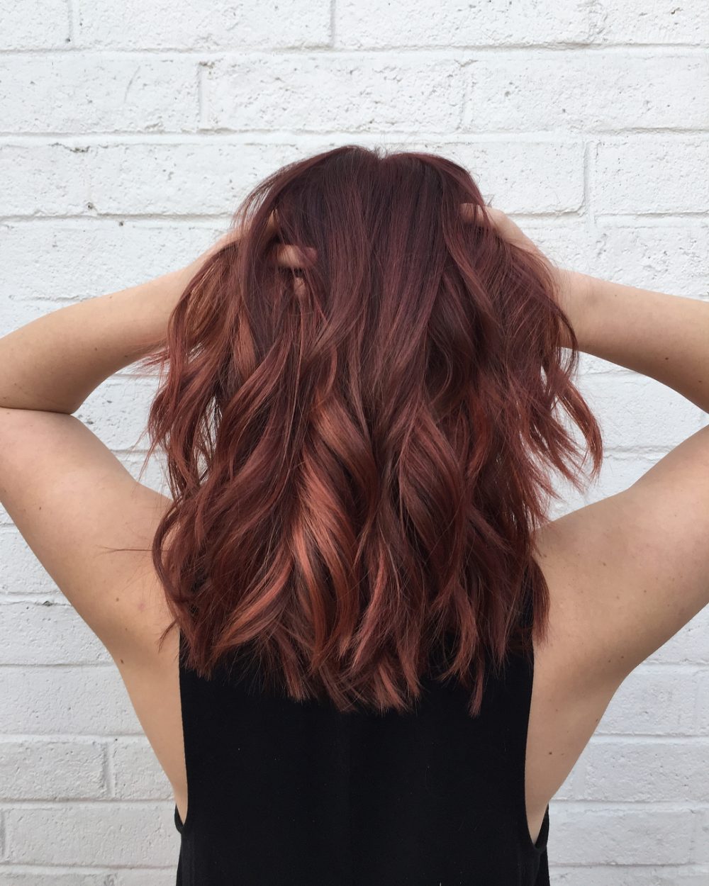 Perfect Auburn Red Highlights