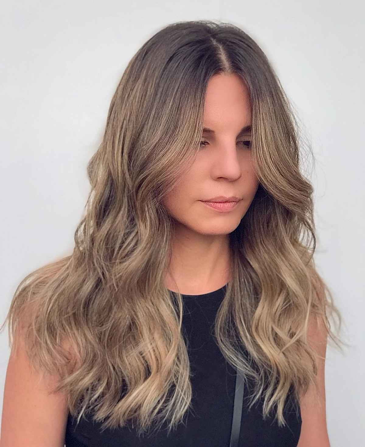 Beach Waves Hairstyle for Ladies