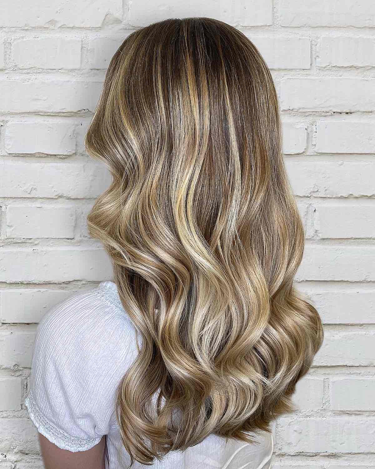 Natural-Looking Blonde Balayage Hair Color
