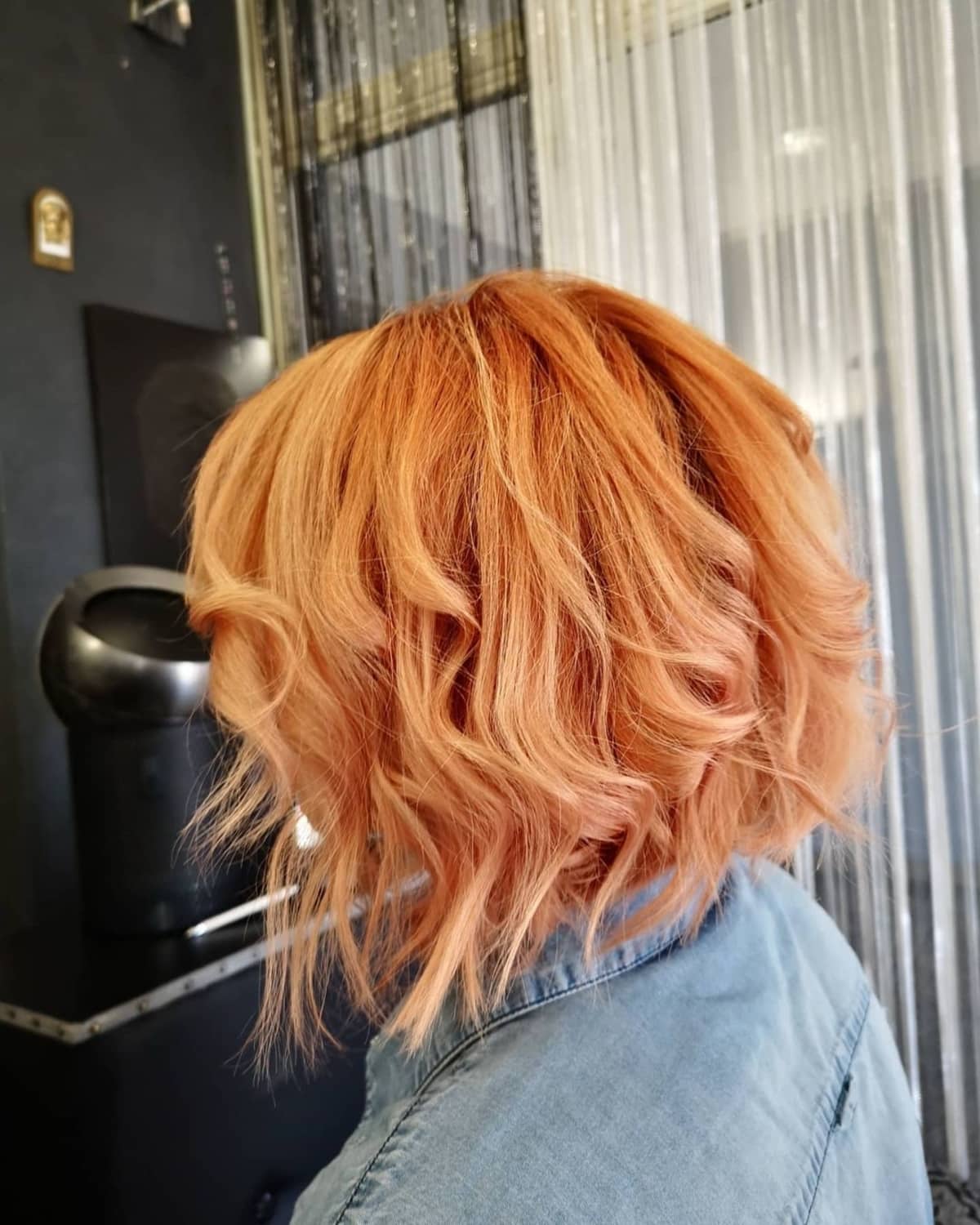 Cool-Girl Orange Copper Hair Color