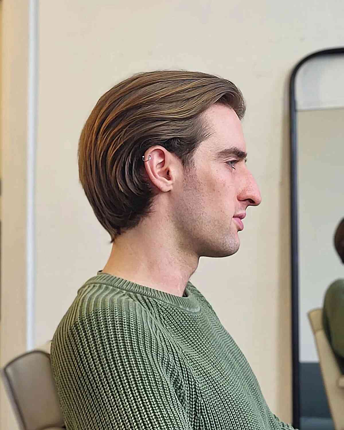 Relaxed But Groomed Long Hairstyle