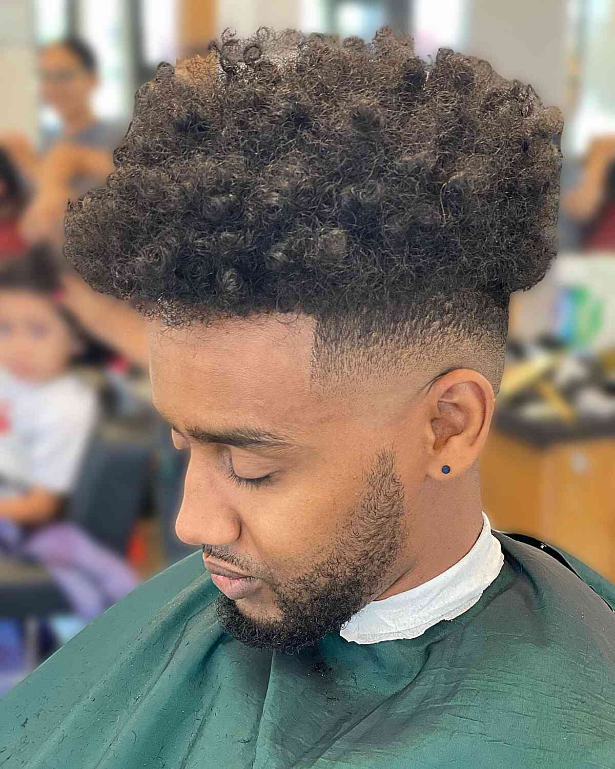 Short Cut with Long Curls